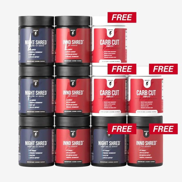AM/PM Thermo Stack 3-Month Supply + 1-Month Free + 3 Free Carb Cut Complete