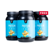 Cargar imagen en el visor de la galería, 2 Bottles of Clean Vegan Protein + 1 FREE