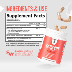 3 Bottles of Carb Cut Complete Special Offer