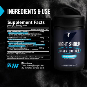 Night Shred Black